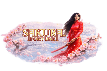 Sakura Fortune japansk kirsebærblomst tema spilleautomat med geisha